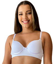 Carregar imagem no visualizador da galeria, SUTIÃ EM MICROFIBRA BÁSICO REFORÇADO COM LATERAIS DUPLAS - ALICE