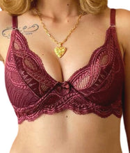 Carregar imagem no visualizador da galeria, SUTIÃ EM RENDA S/BOJO C/ARO REFORÇADO - NADINE