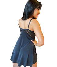 Carregar imagem no visualizador da galeria, CAMISOLA LIGANETE E RENDA SEM BOJO - KATHARINE