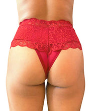 Carregar imagem no visualizador da galeria, CALCINHA CINTURA ALTA C/RENDA MODELADORA - ANA