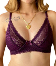 Carregar imagem no visualizador da galeria, SUTIÃ EM RENDA S/BOJO C/ARO REFORÇADO - NADINE