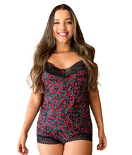 Carregar imagem no visualizador da galeria, BABY DOLL EM LIGANETE E DETALHES EM RENDA - CRISTAL