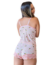 Carregar imagem no visualizador da galeria, BABY DOLL EM LIGANETE E DETALHES EM RENDA - CRISTAL