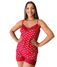 Carregar imagem no visualizador da galeria, BABY DOLL EM LIGANETE E DETALHES EM RENDA - CRISTAL