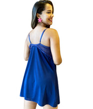 Carregar imagem no visualizador da galeria, CAMISOLA LIGANETE E RENDA SEM BOJO - KATHARINE
