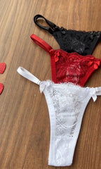 CALCINHA SEXY EM RENDA COM PERSONALIZAÇÃO - VALK