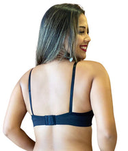 Carregar imagem no visualizador da galeria, SUTIÃ EM MICROFIBRA BÁSICO REFORÇADO COM LATERAIS DUPLAS - ALICE
